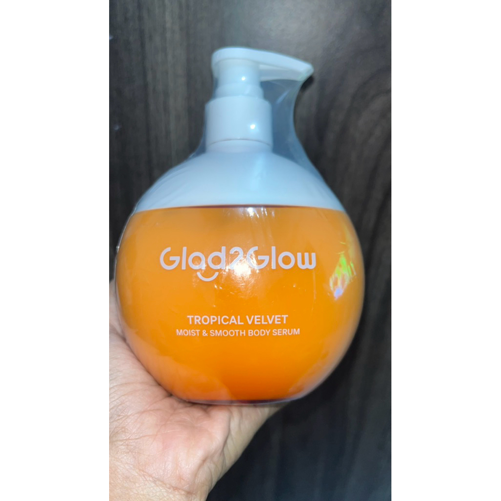 [ใหม่] GLAD2GLOW G2G TROPICAL VELVET MOIST & SMOOTH BODY SERUM / GLAD2GLOW G2G BODY SERUM