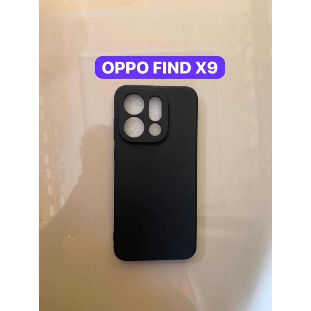 เคสนิ่มสําหรับ OPPO FIND X9 Case เคสสีดํา Premium Slim Exellent Cover - FIDS STORE