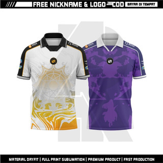 Jersey RRQ Terbaru Frieren Early 2026 Gratis Pasang Nama Full Sponsor Full Printing - Sport