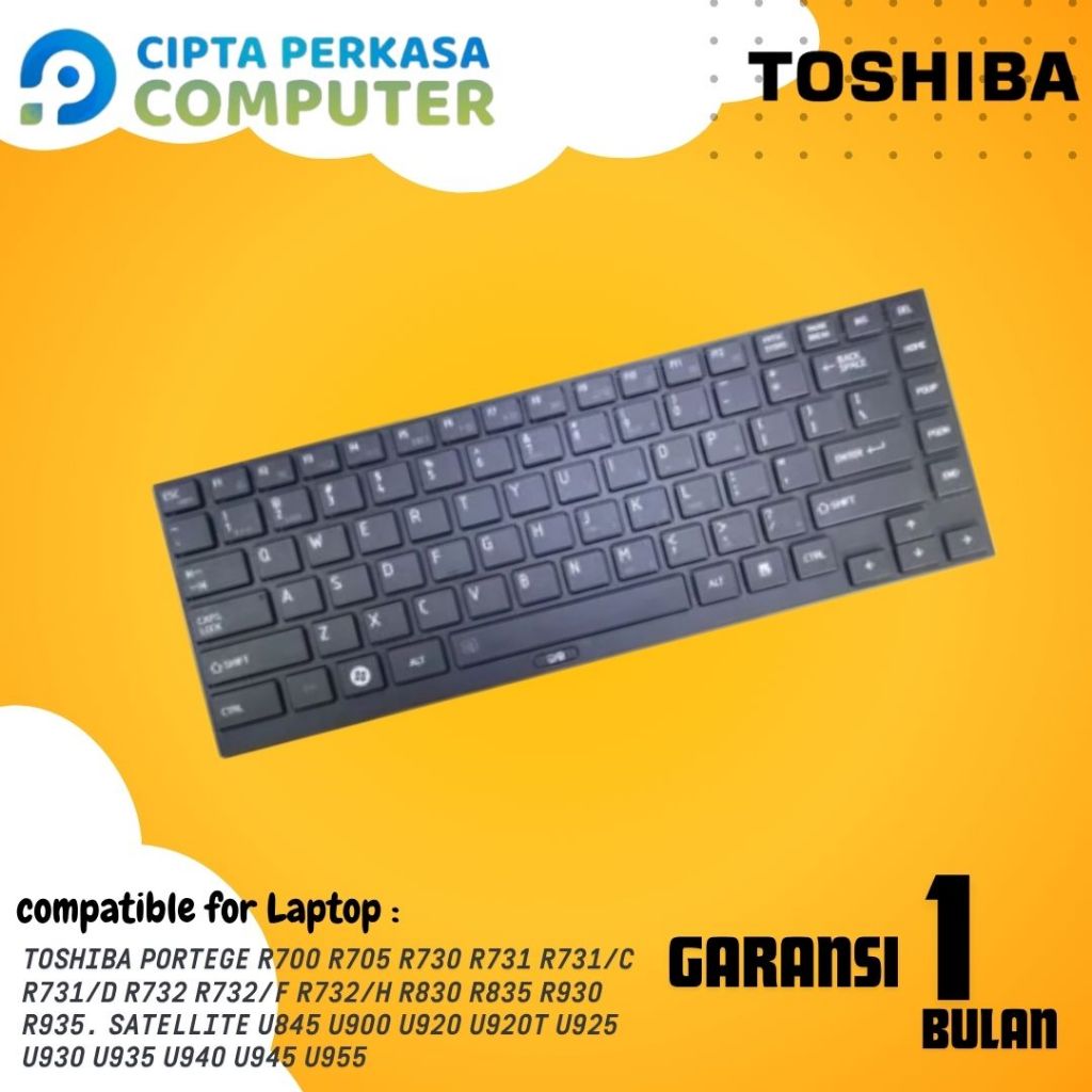 TOSHIBA PORTGE R700 R705 R730 R731 R731/C R731/D R732 R732/F R732/H R830 R835 R930 R935. SATELLITE U