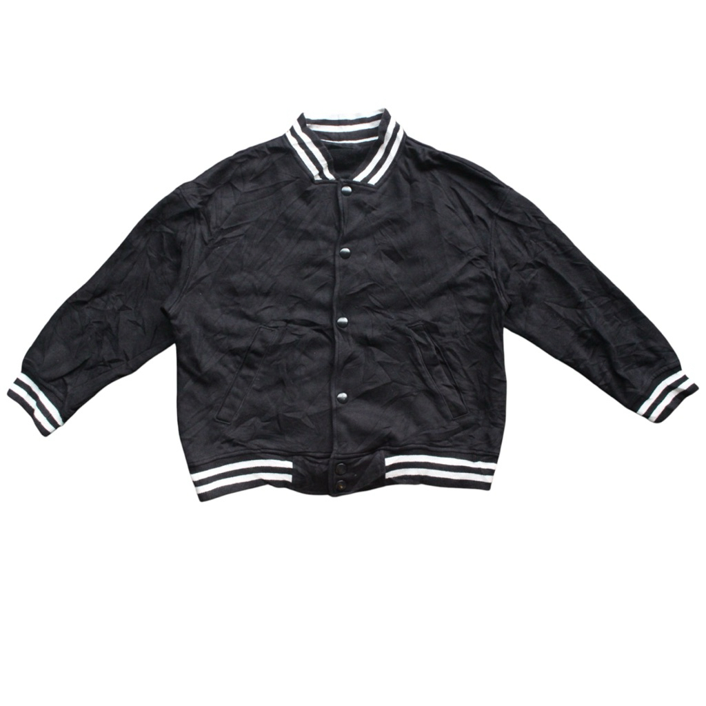 Gu Varsity Jacket 8 Years สีดํา LD96 P45