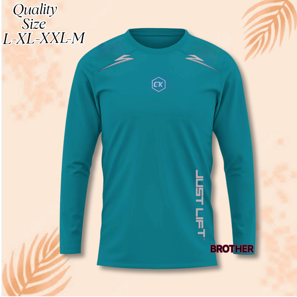 LONG-SLEEVED TOP VIRAL CLOTHES,.GYM TRAINING CLOTHES ผ้าตลอดเวลา