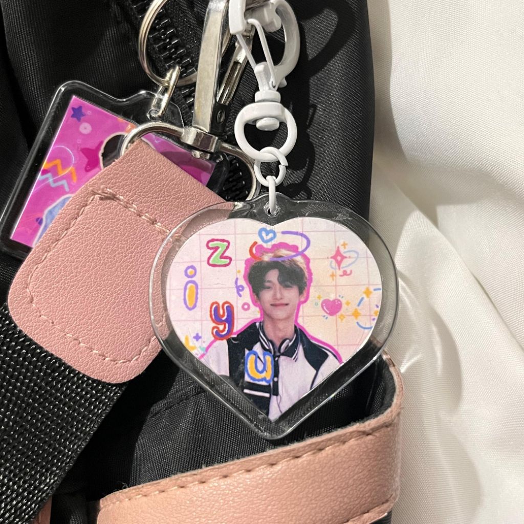 พวงกุญแจ Ziyu รูปนักแสดงจีน