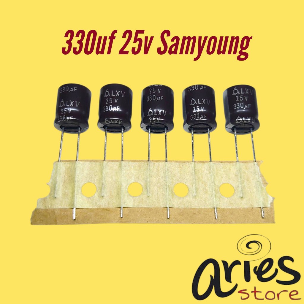 ELCO 330uf 25v SAMYOUNG ORIGINAL