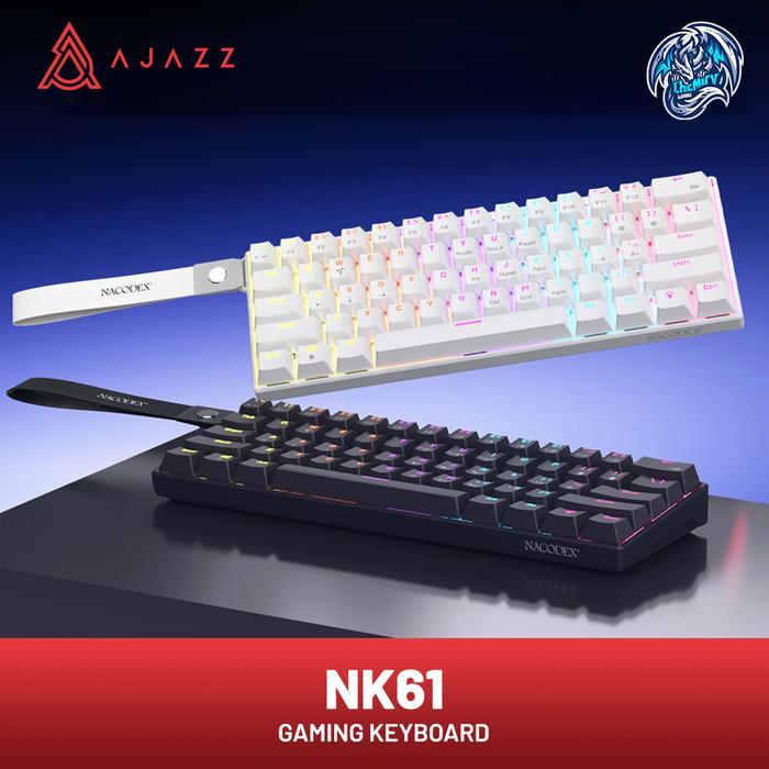 Ajazz x Nacodex NK61 | NK-61 RGB Mechanical Gaming Keyboard