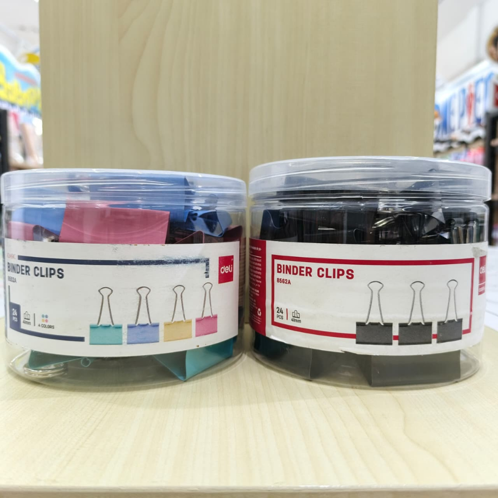 DELI Binder Clip / Binder Clip หลอดขนาดใหญ่