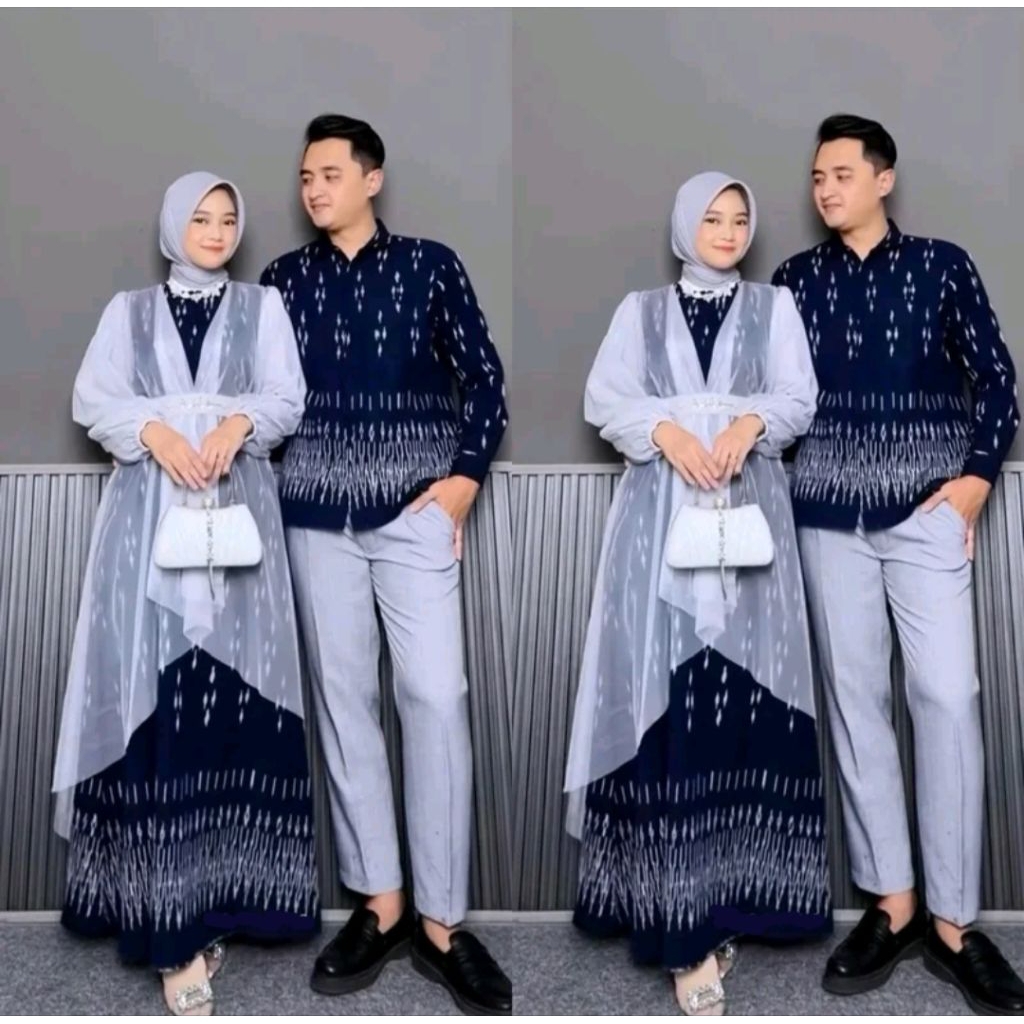 MARIPOSA WOVEN DRESS COUPLE OUTFIT WEDDING CLOTHES SET FAMILY COUPLE CLOTHES