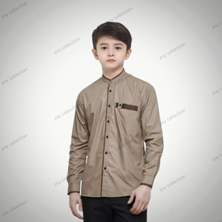 Baju Koko Anak Laki Laki Lengan Panjang Koko Remaja Terbaru 2026