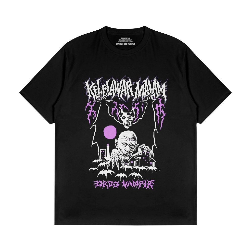 NIGHT BAT - ORDO VAMPIRE / เสื้อยืด NIGHT BAT BAND / HARDCORE METAL PUNK BAND