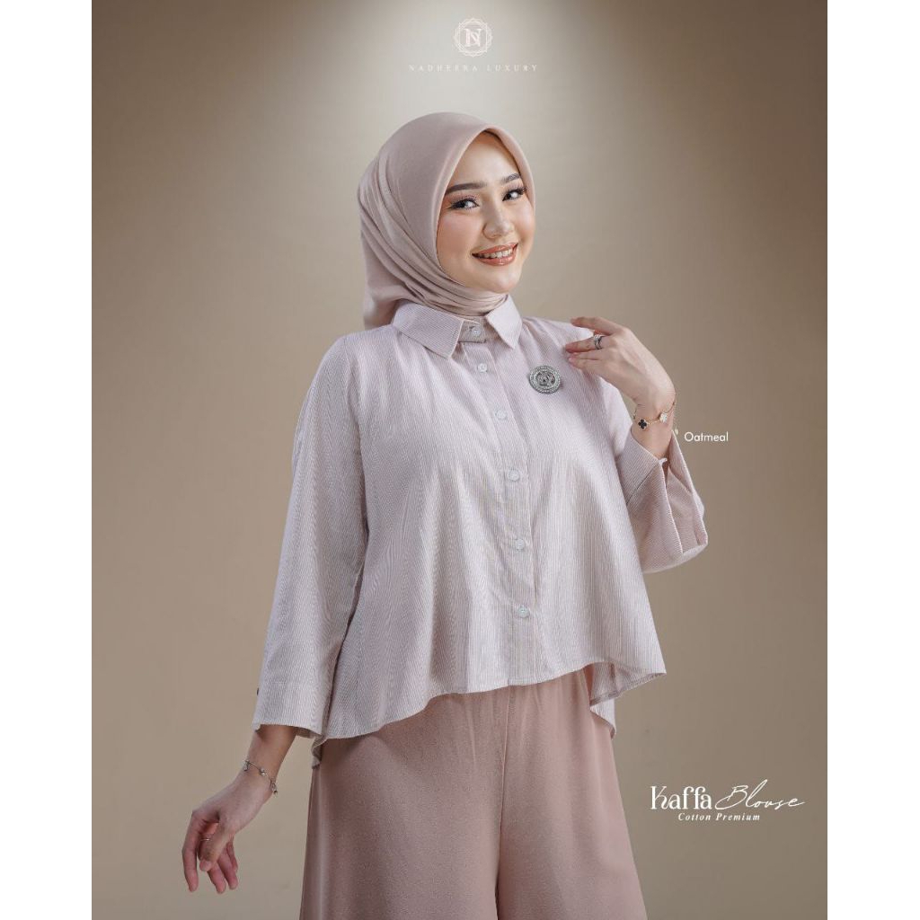 NADHEERA LUXURY KAFFA BLOUSE