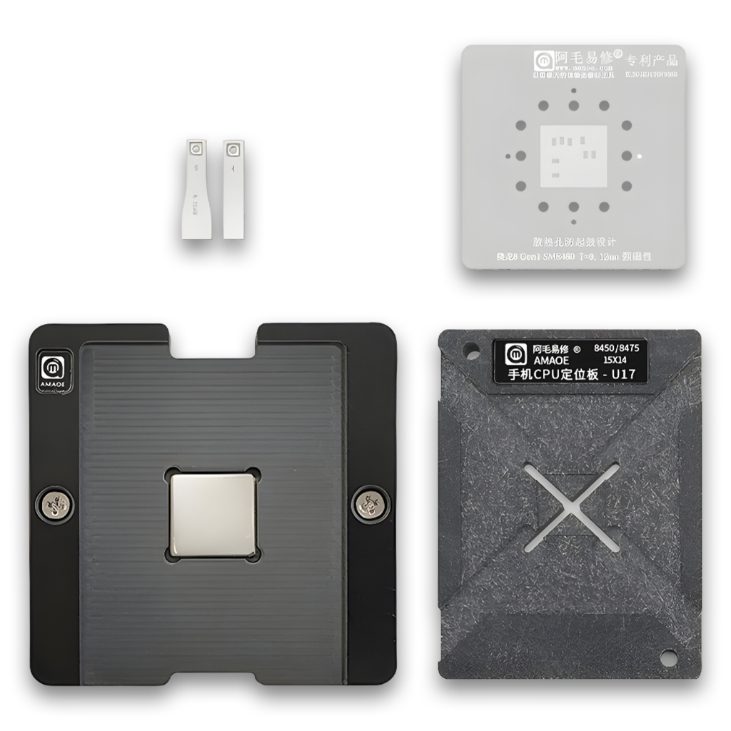 AMAOE SNAPDRAGON 8 GEN 1 SM8450 T=.12MM IC MOLD (1 ชุด) ต้นฉบับ