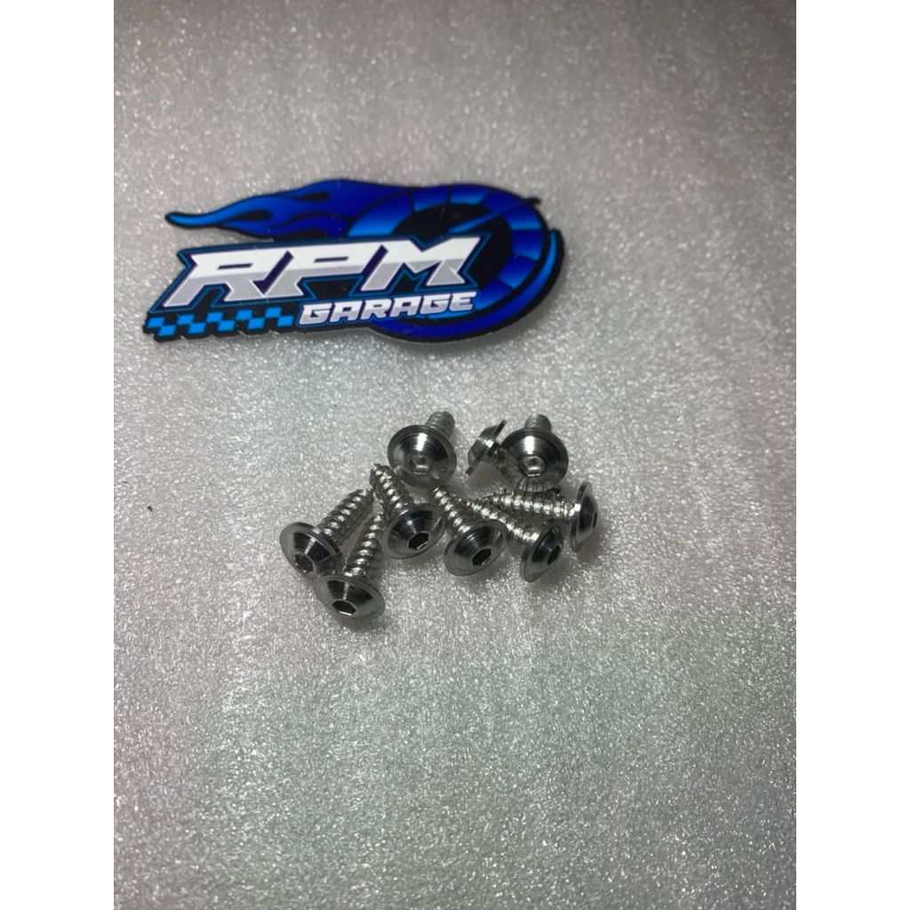 YAMAHA STAINLESS BODY BOLT STAINLESS BODY SCREW YAMAHA STAINLESS COVER BOLT ANTI-RUST (TITAN)