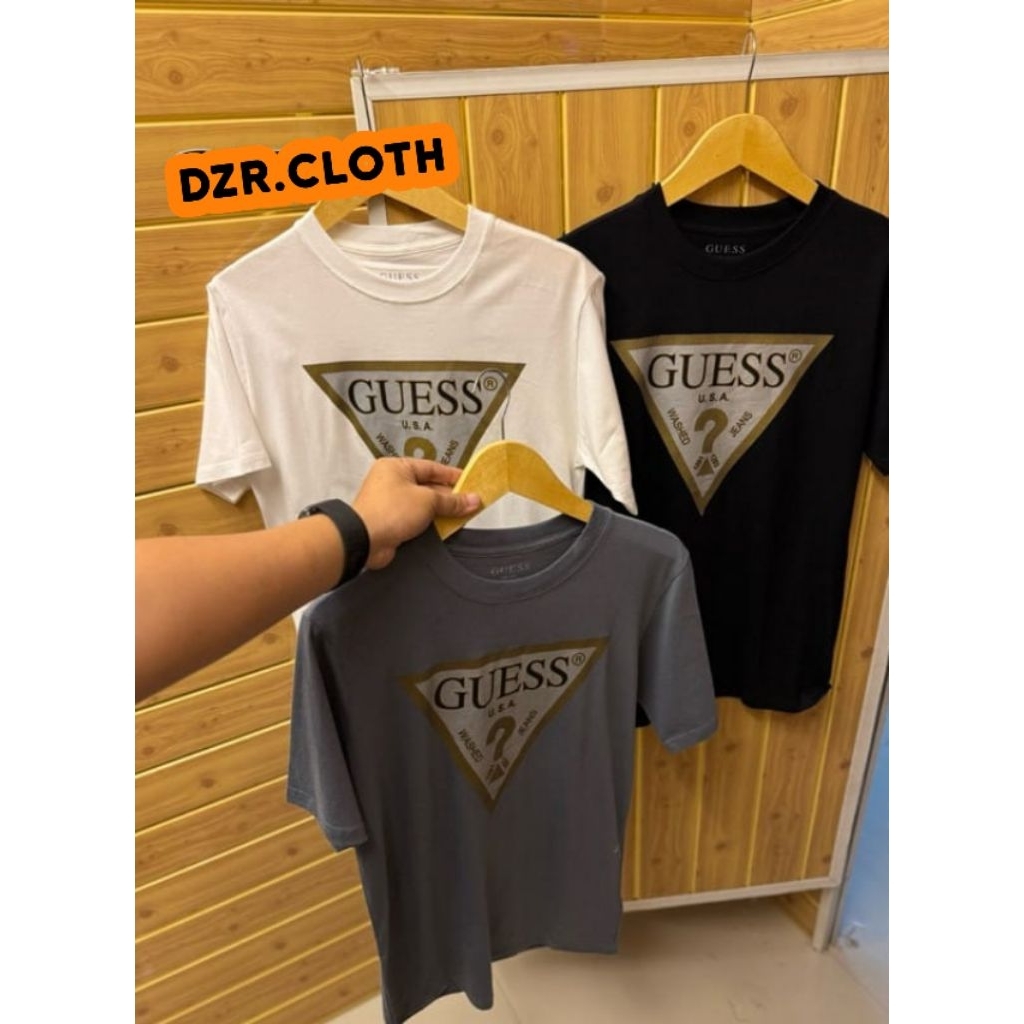 Guess Premium เสื้อยืดผู้ชายและผู้หญิง