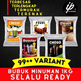 Indopowder - BUBUK MINUMAN ANEKA RASA 1Kg 99++ Variant - Serbuk Minuman Untuk Cafe, Waralaba & Resto