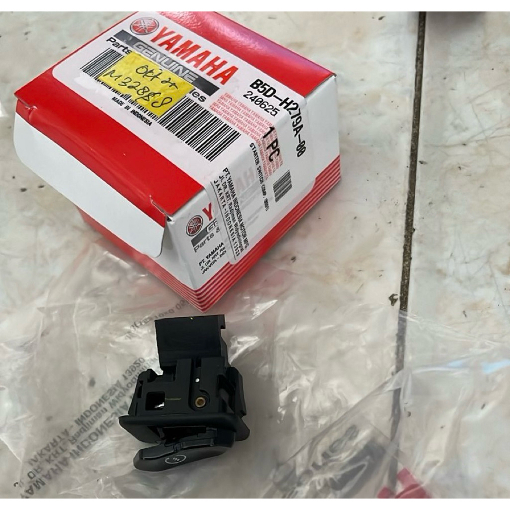 TOMBOL Original YGP B5D-H279A-00 Freego, Fazzio & Gear 125 สวิตช์ปุ่มสตาร์ท