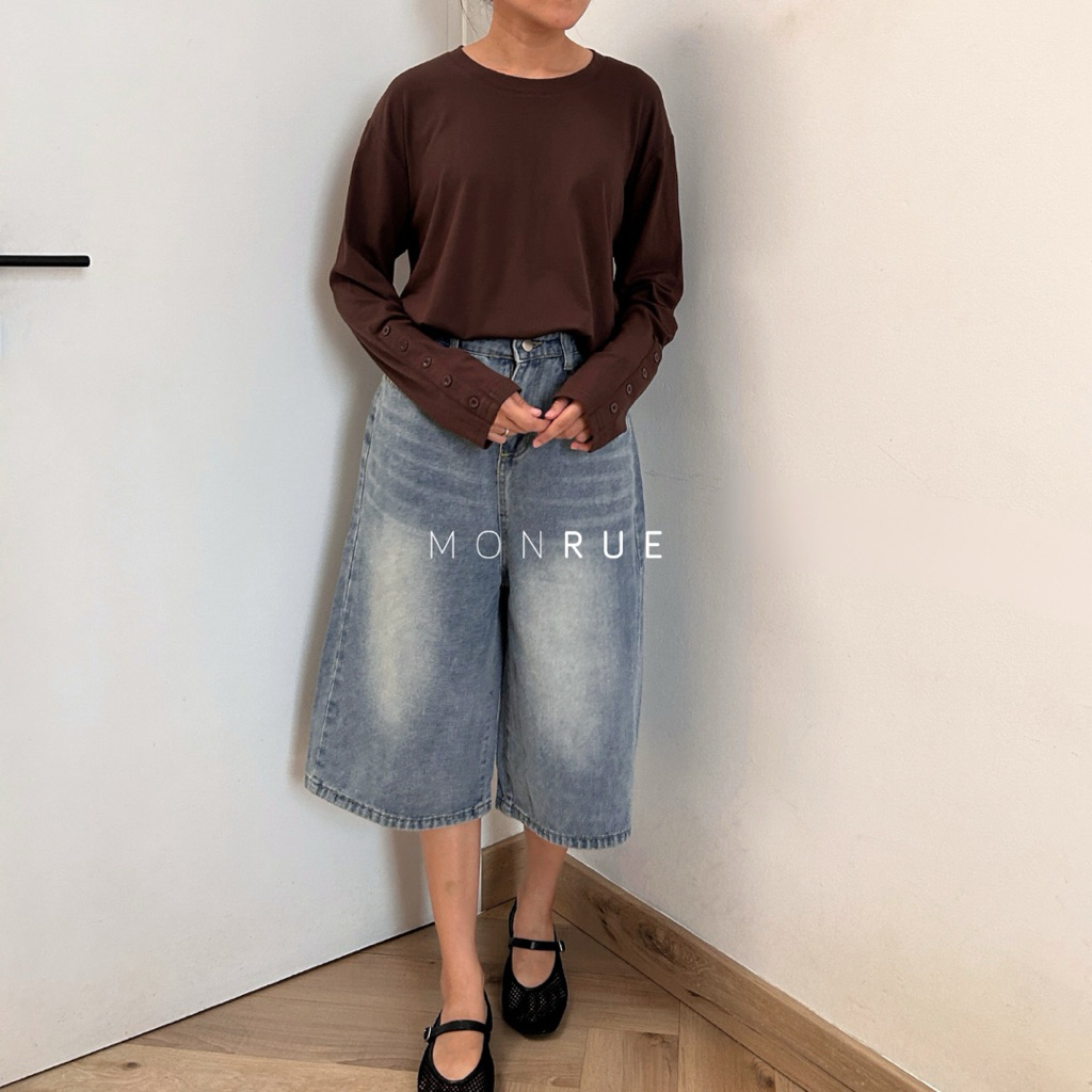 MONRUE Vasco Denim Jorts