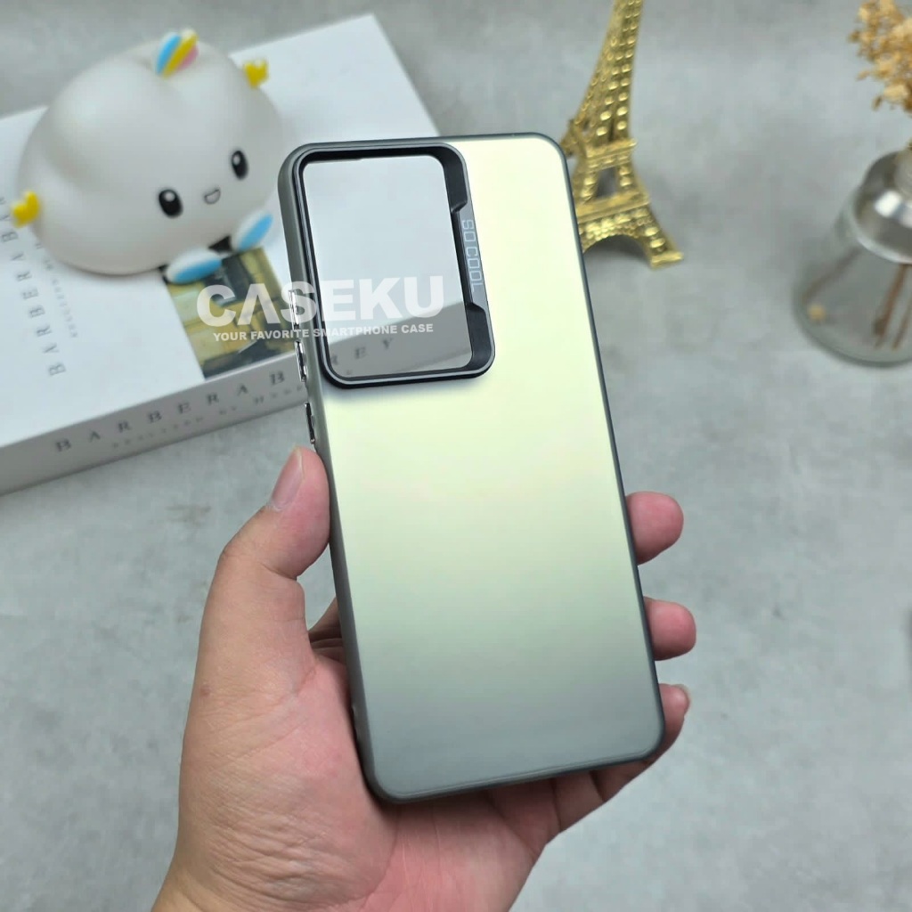 เคส iQoo Neo 10 iQoo Z10 Lite iQoo Z10 5G iQoo Z9 5G iQoo Z9X 5G Case Socool Imd โฮโลแกรมสีดํา - Cas