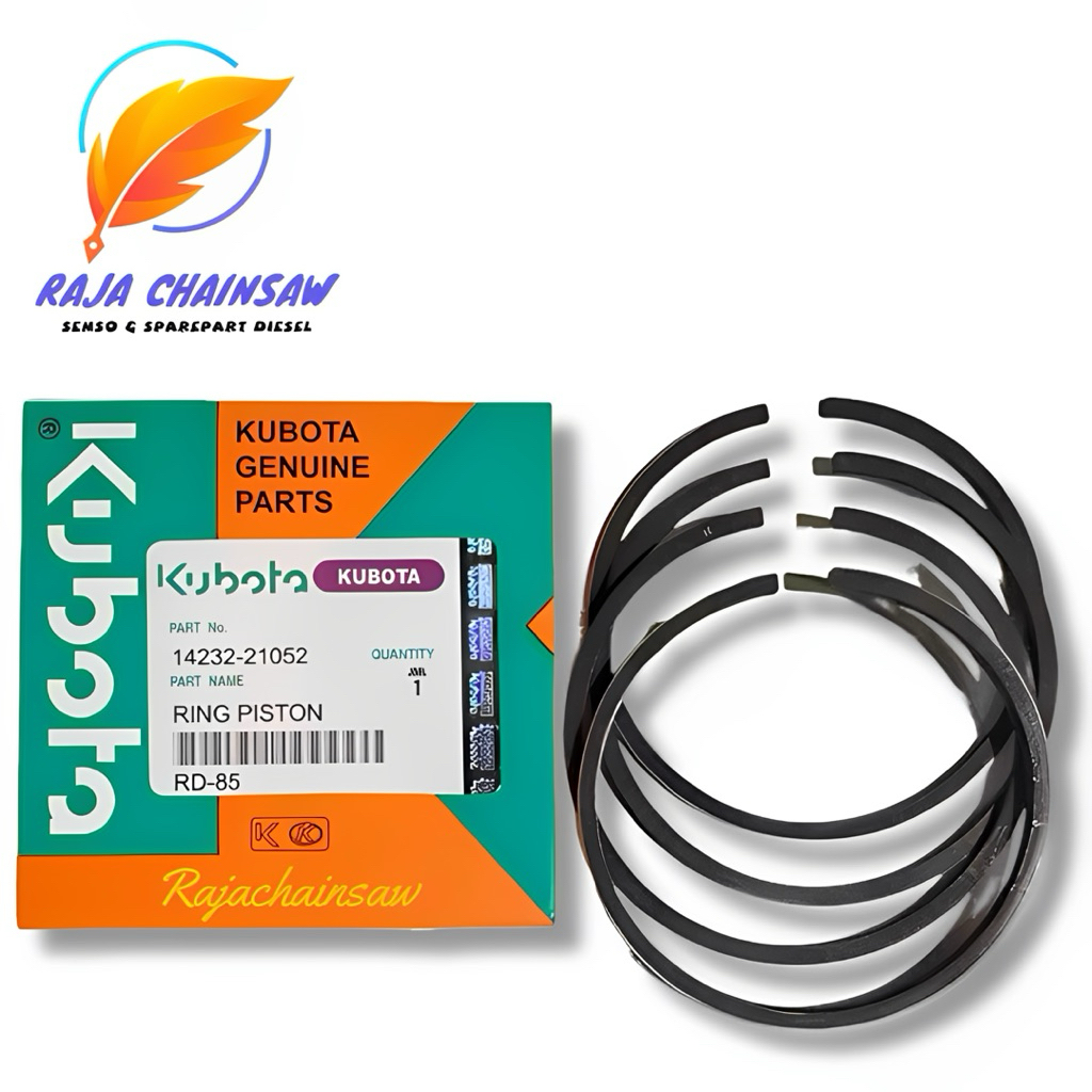 Kubota RD85 DI 1/2S (88mm) แหวนลูกสูบคูโบต้าดีเซล