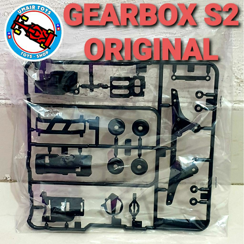 Tamiya Gearbox Super 2 Original / ชุดเกียร์ Super 2 ABS Tamiya Original / Gearbox super 2 black original tamiya