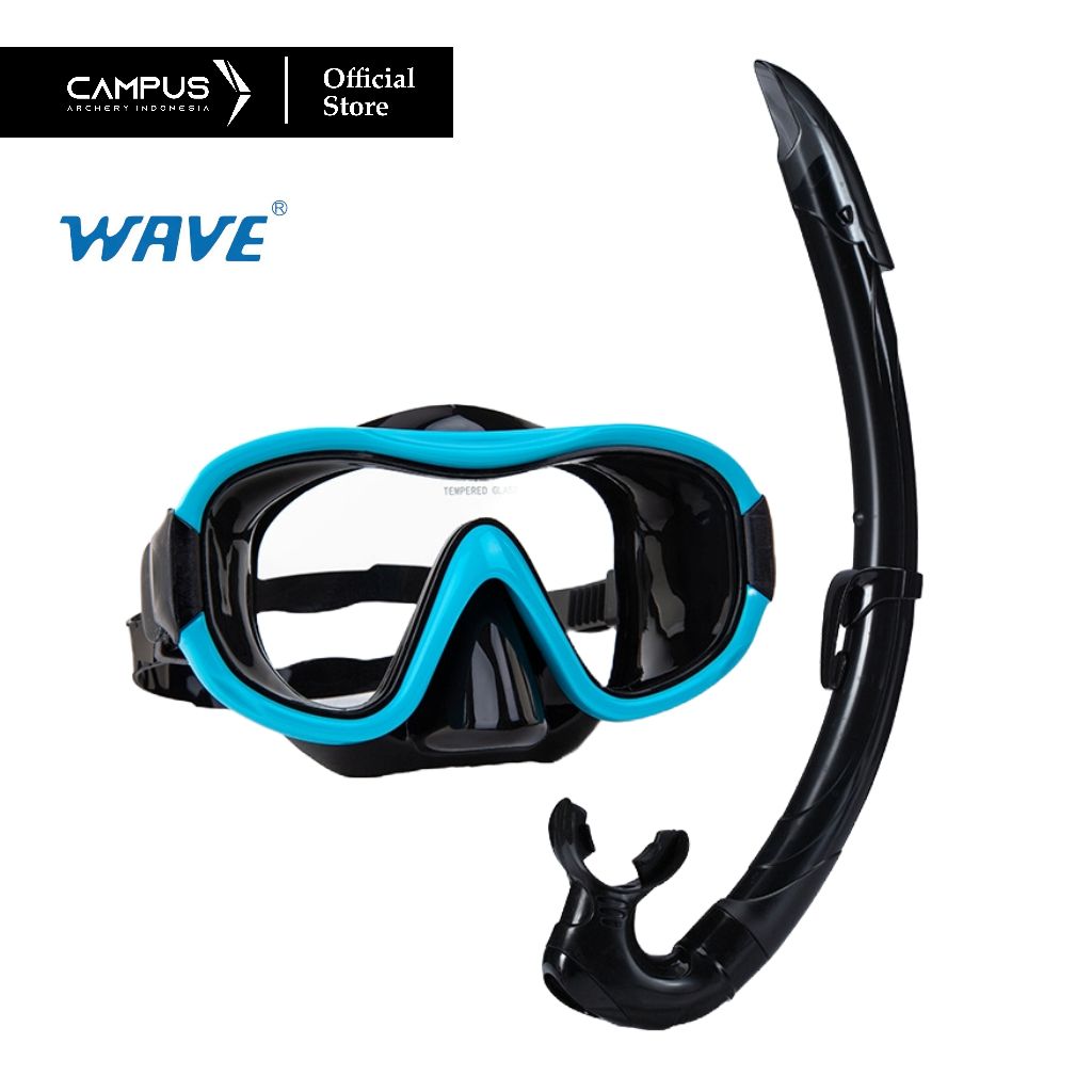 WAVE G1 SET Diving GLASSES ดําน้ําตื้น ดําน้ําอิสระ