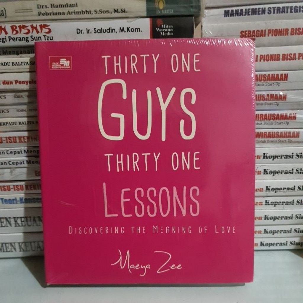 หนังสือต้นฉบับ THIRTY GUYS THIRTY ONE LESSON DISCOVERING MEANING OF LOVE