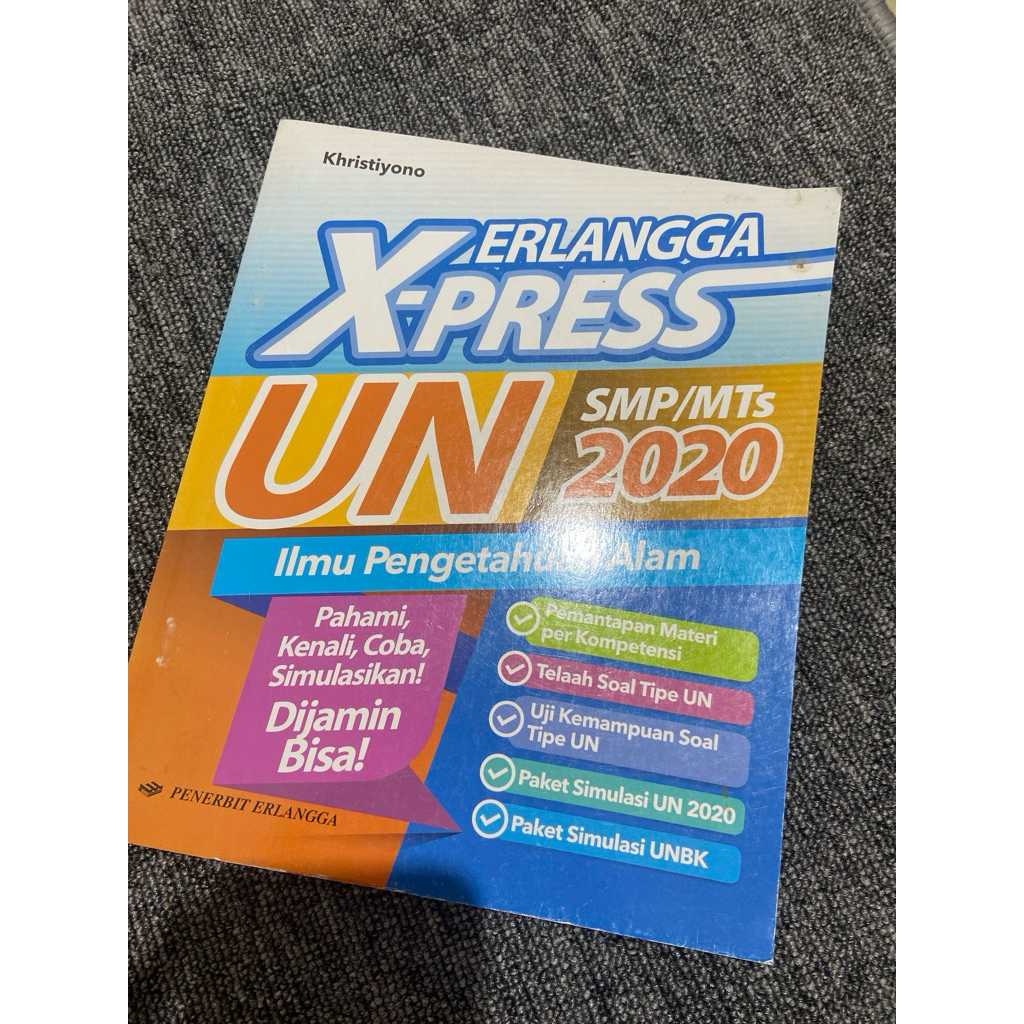 Erlangga xpress สําหรับวิทยาศาสตร์ธรรมชาติปี 2020