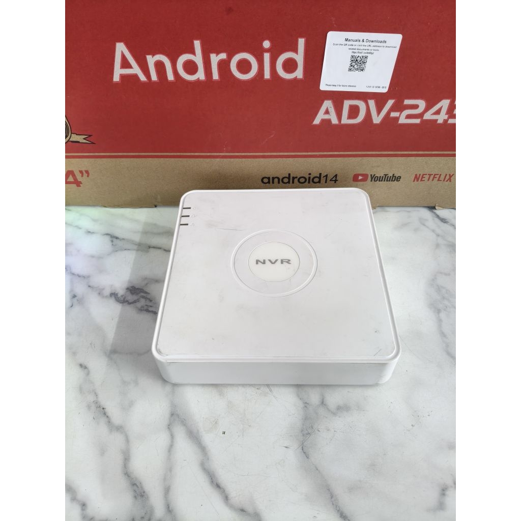 NVR HIKVISION 4 CHANNEL + POE