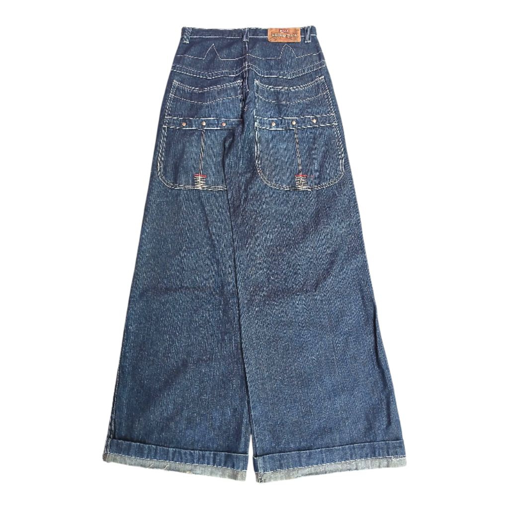 LONGPANTS BAGGY JEANS Y2K BIG POCKET HAOWAJEANS ไม่ใช่ JNCO