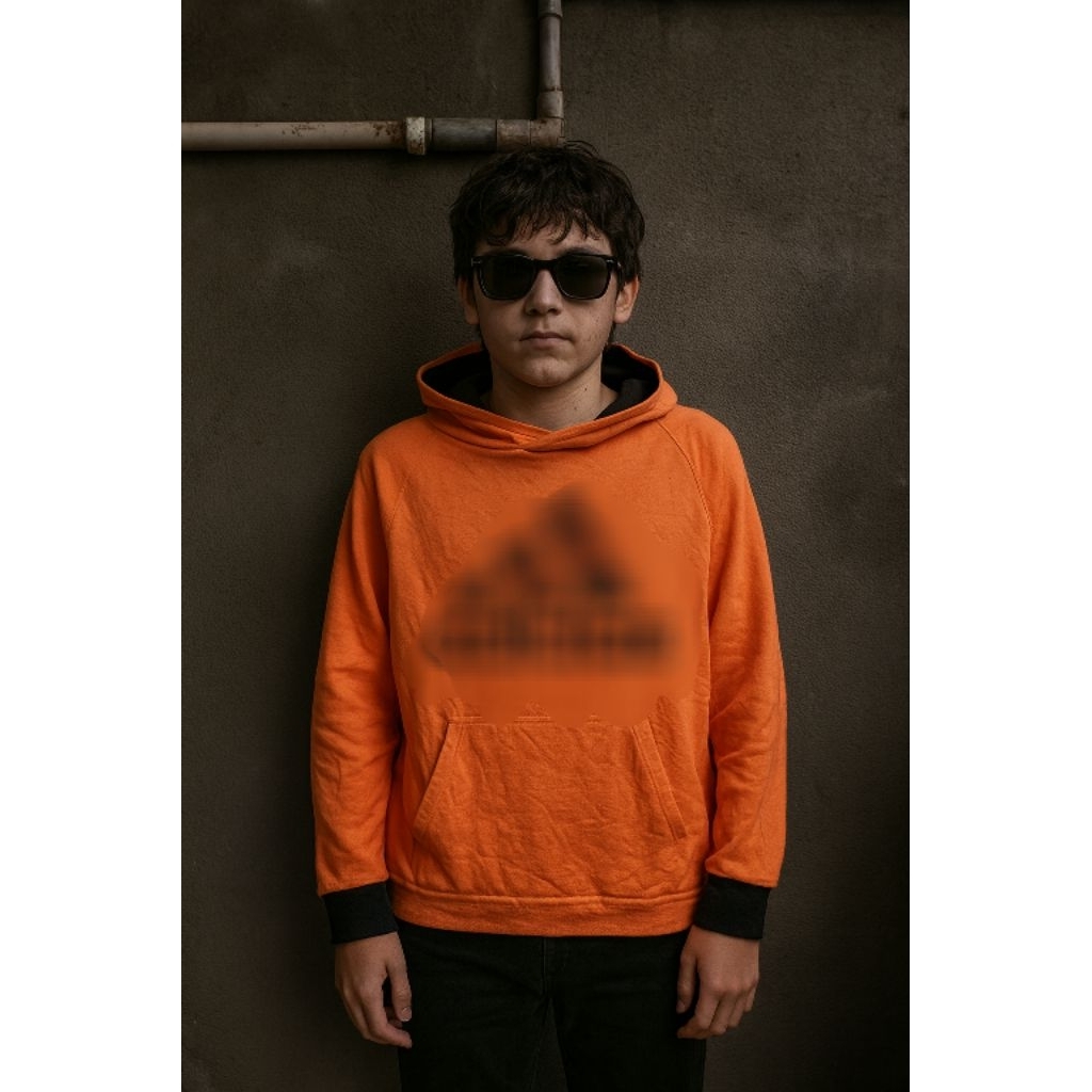 เสื้อฮู้ด 4***45 Clim*wa*m 0R1 ไซส์ S (P59 x L51)