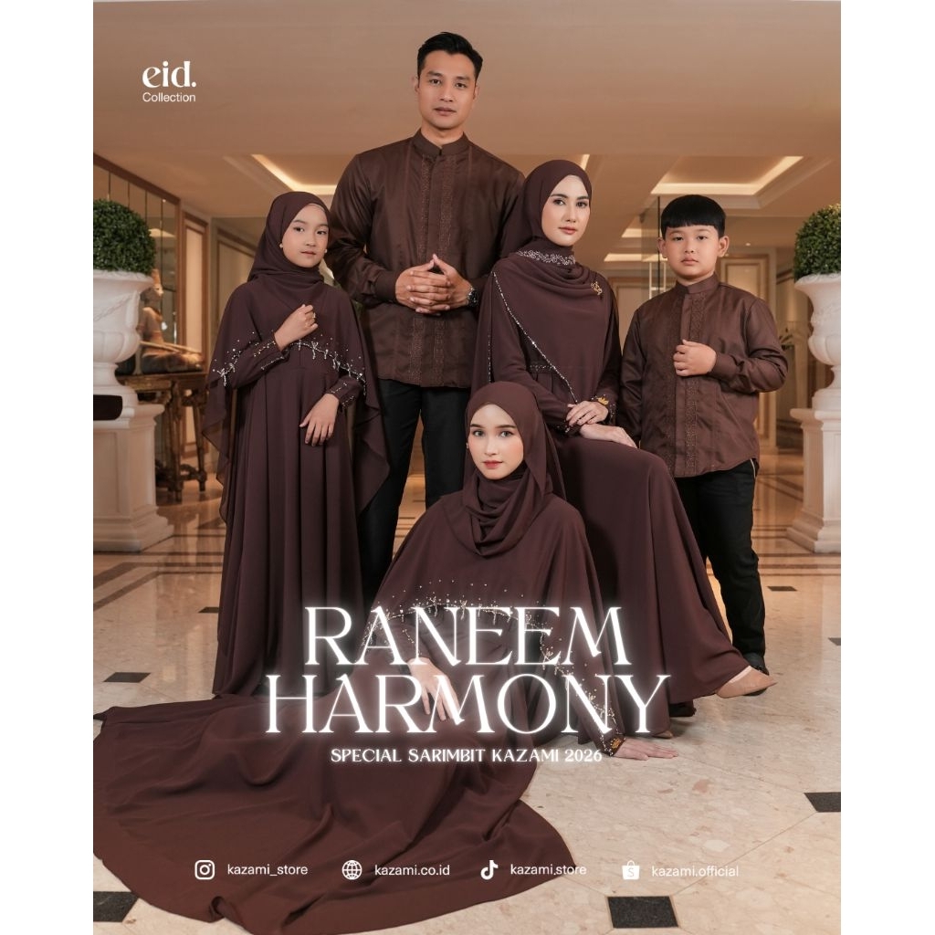 (ฟรีโบรช/สรง/HIJAB) - PO RANEED HARMONY BY KAZAMI - EID CLOTHES 2026 BY KAZAMI STORE OFFICIAL