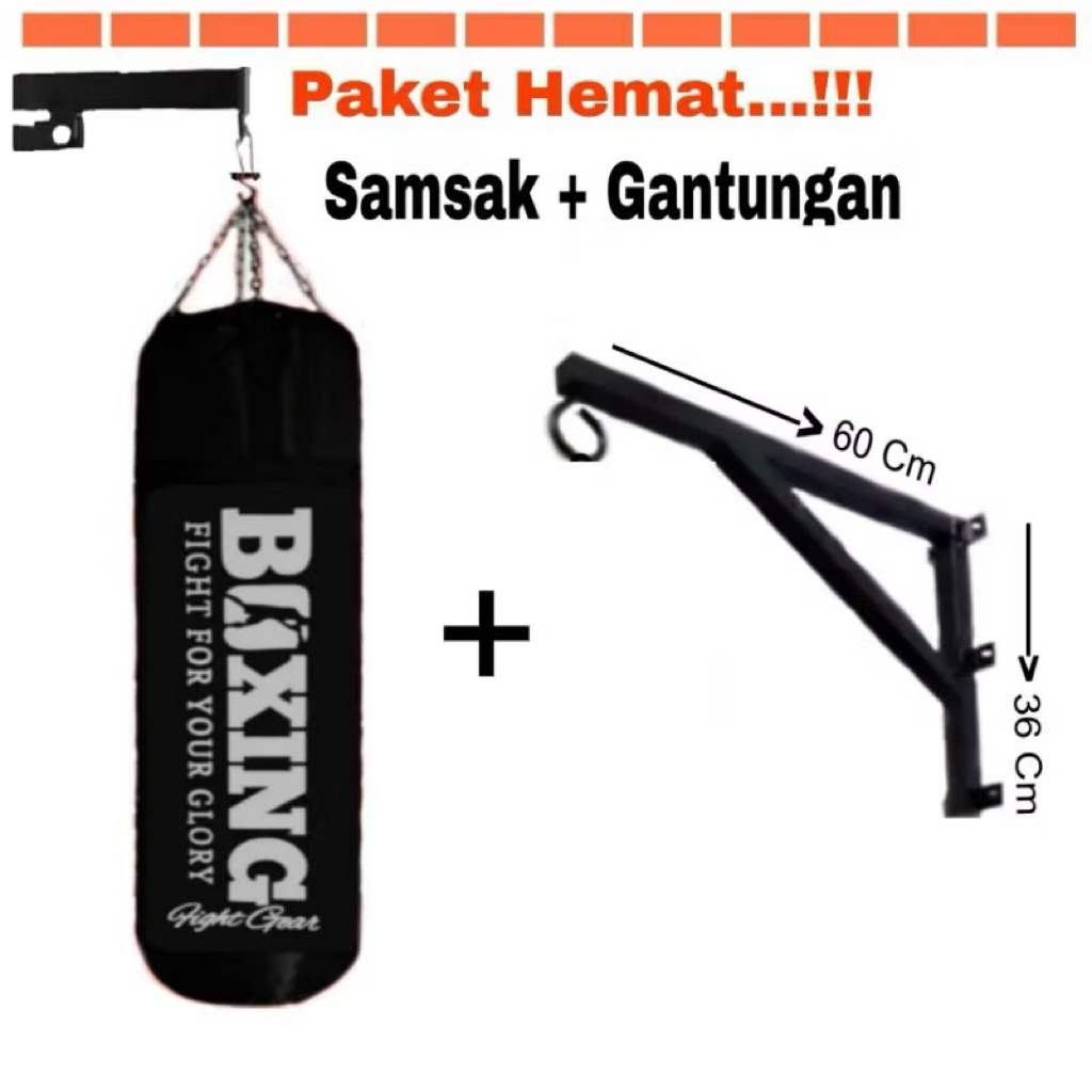 GUNGAN Punching Bag สําหรับ MMA Muaythai Punching Bag + Bracket หรือ Original Boxing Punching Bag Ha