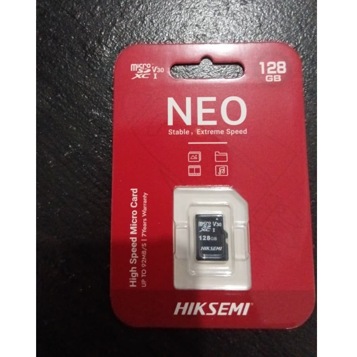 HIKSEMI MICRO SD CARD 128GB - HIKSEMI BY HIKVISION MICRO SD CARD 128GB