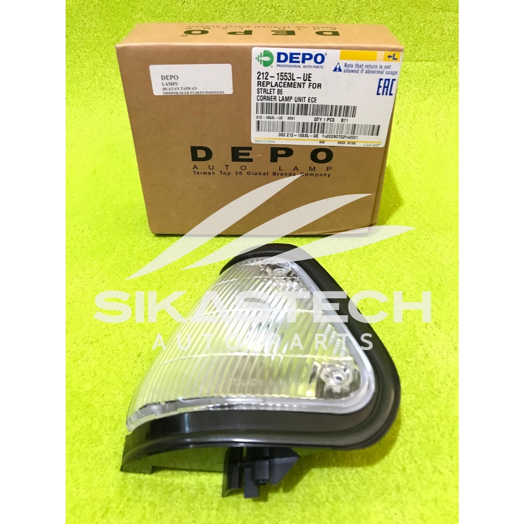 82160-19545 ซ้าย FRONT TURN SIGNAL CORNER LIGHT COMBINATION LAMP ASSY / COMPLETE FRONT LEFT TURN SIG