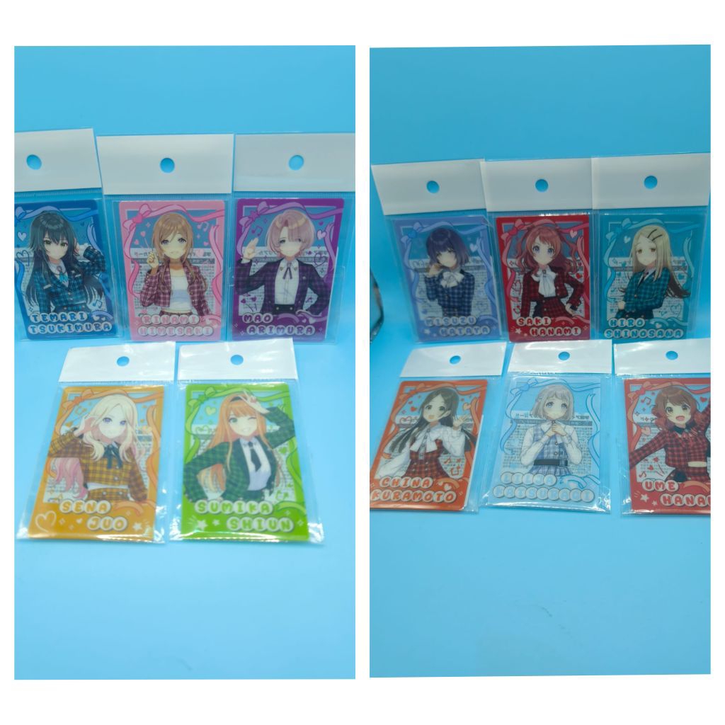การ์ดใส Seven-Eleven Exclusive Gakuen Idolmaster