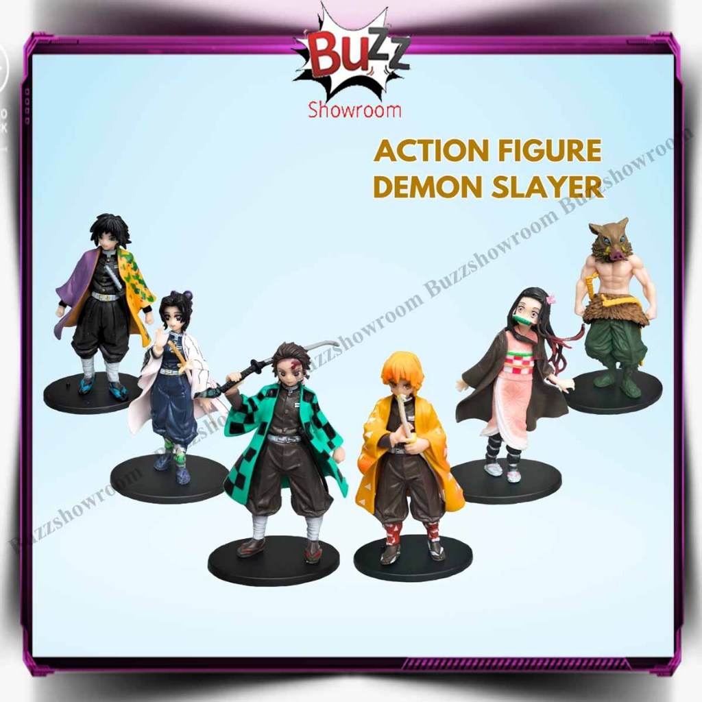 Action Figure Demon Slayer Kimetsu ไม่มี Yaiba Tanjiro Nezuko Zenitsu Inosuke