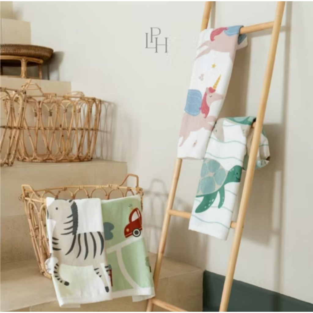 ผ้าเช็ดตัวเด็ก Little Terry by little Palmerhaus/ ผ้าเช็ดตัวเด็ก Terry Palmerhaus