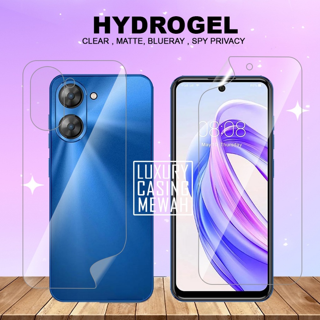 ไฮโดรเจลป้องกันรอยขีดข่วน Meizu Mblu 21 Hydrogel Clear / Hydrogel Clear Matte Anti-Glare / Anti-Blue