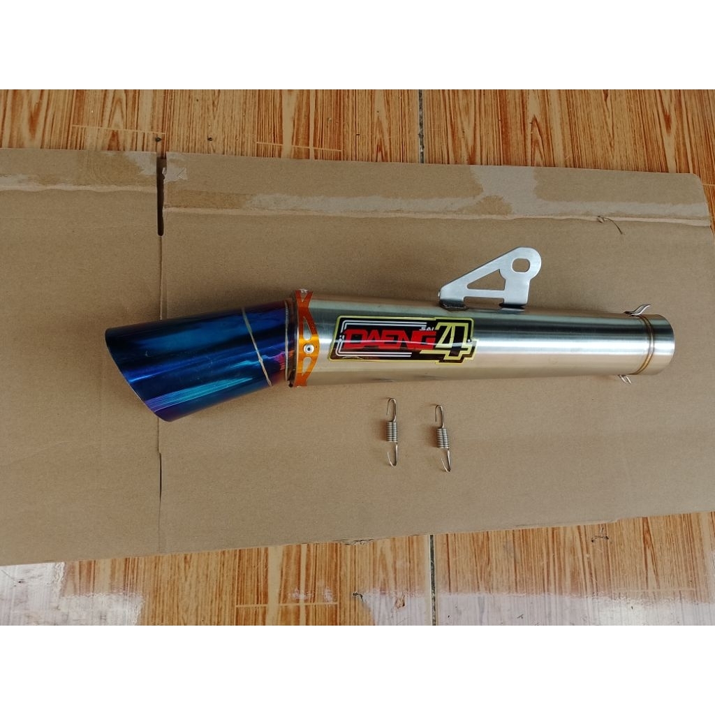 Daeng Sai4 Canister เท่านั้นเปิด 51mm Pipe Universal Motorcycle