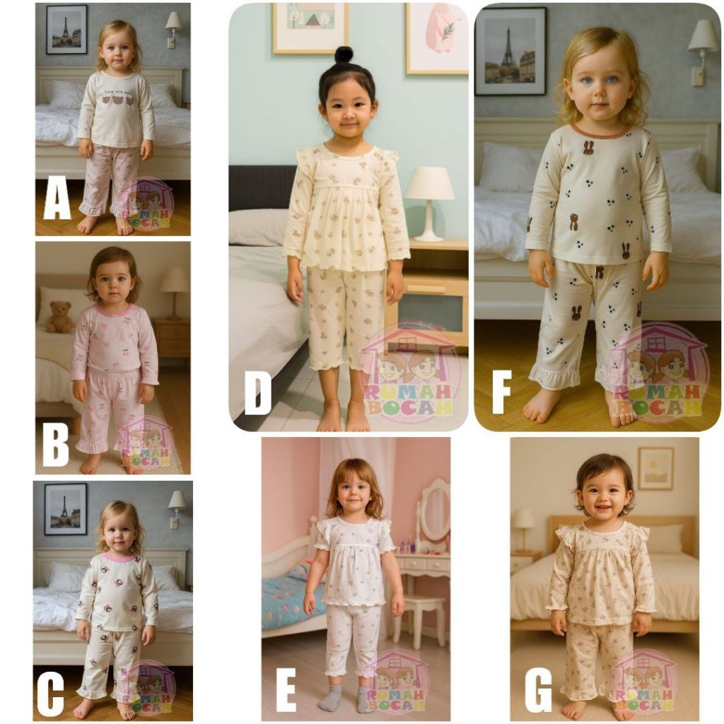 TENCEL PAJAMAS BATCH 1 SERIES - PAJAMAS CE TODDLER KIDS SST1