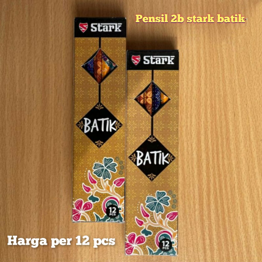 2b Batik Pencils Stark Batik Pencils (1 โหล = 12 ชิ้น)