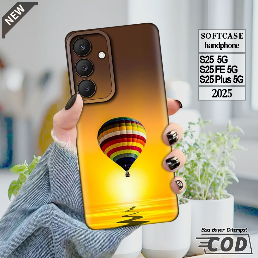 เคส Samsung S25 - Samsung S25 FE - Samsung S25 PLUS - Samsung S25 ULTRA _ เคสซิลิโคนสีดําใส