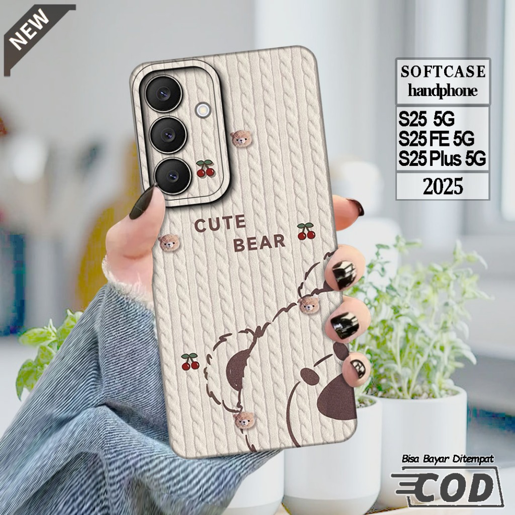 เคส Samsung S25 - Samsung S25 FE - Samsung S25 PLUS - Samsung S25 ULTRA _ เคสซิลิโคนสีดําใส
