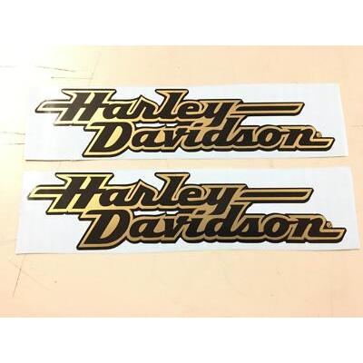 โลโก้ที่กําหนดเอง Harley-Davidson สติ๊กเกอร์ติดถังน้ํามัน Dyna FXR Fit สําหรับ Sportster