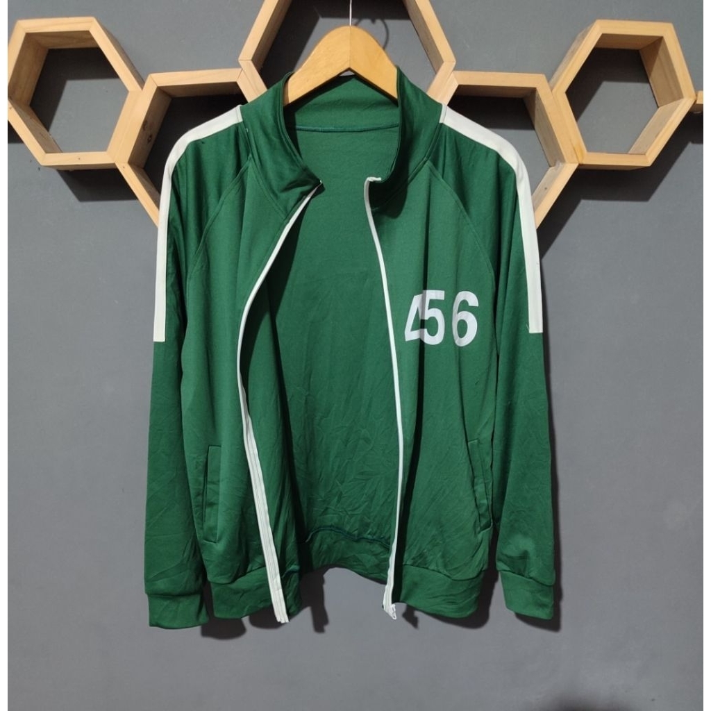 TRACKTOP JACKET 456 สีเขียว