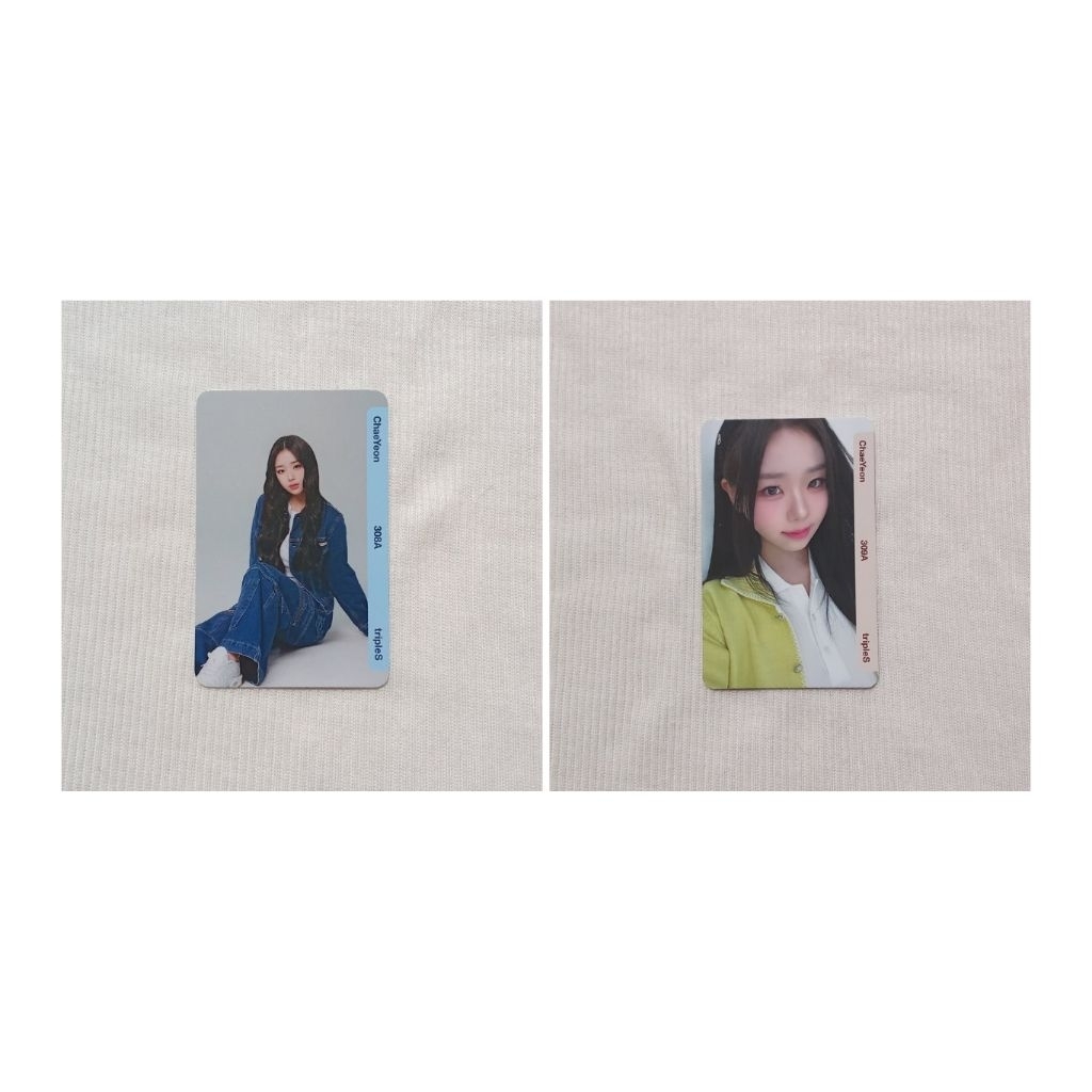 TRIPLES PHOTOCARD CHAEYEON XINYU MAYU NAKYOUNG HAYEON
