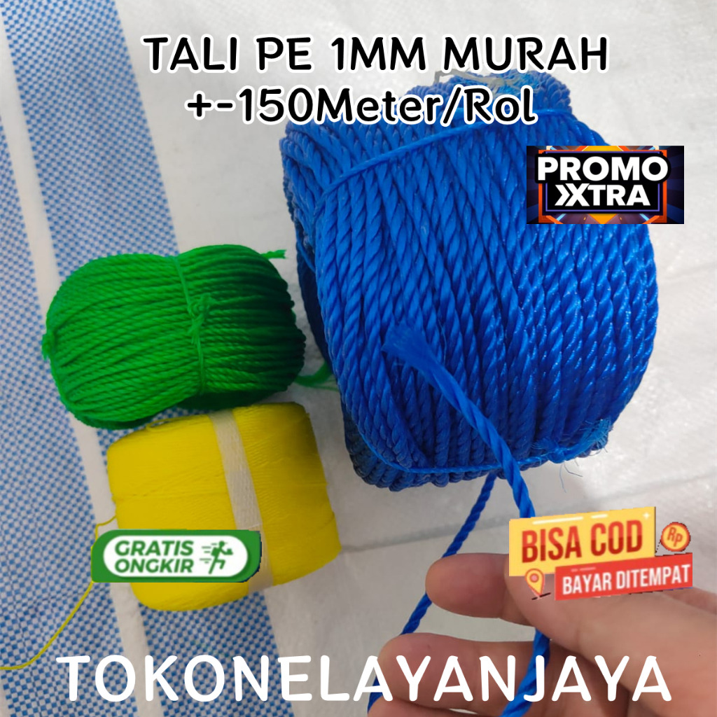 QUALITY LATO ROPE/PE ROPE 1MM-2.5MM