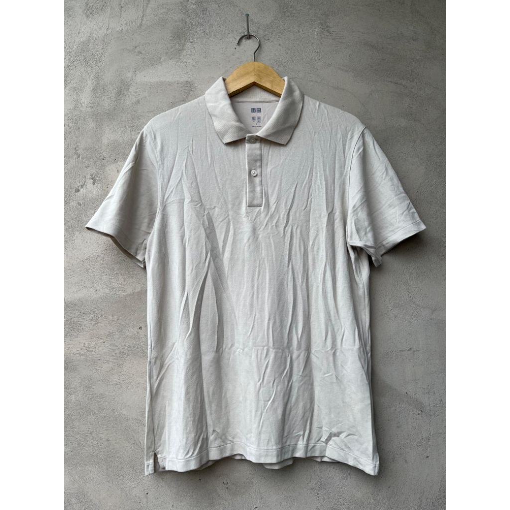 เสื้อโปโล Uniqlo AIRism L มือสอง