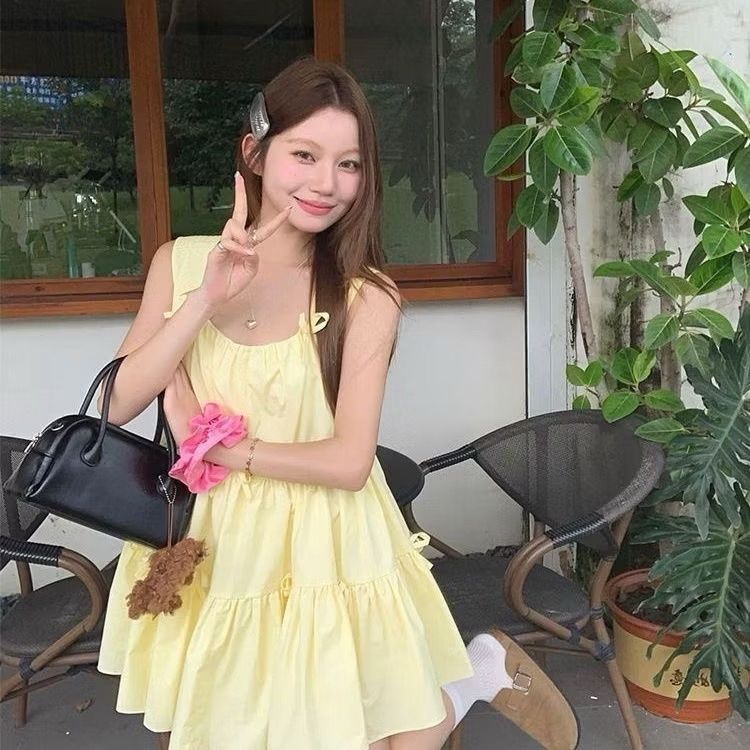 VERVE Dress Mini Coquette แขนกุด