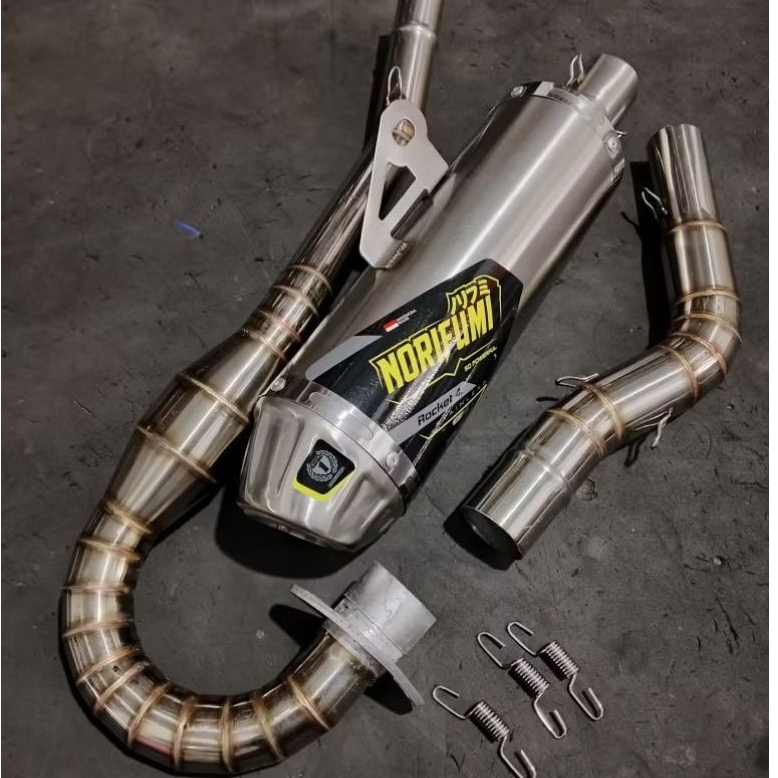 ท่อไอเสียแข่ง ksr110, ksr110pro crf 150l, crf230, xr200, xr 150 ท่อไอเสีย klx 150 slg bf Ksr 110 nor