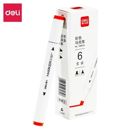 ACRYLIC MARKER / SKETCH MARKER / SKETCH MARKER / ACRYLIC MARKER DELI 7083 ORANGE 23